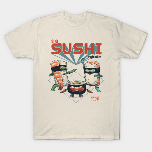 Sushi Squad T-Shirt by Vincent Trinidad Art